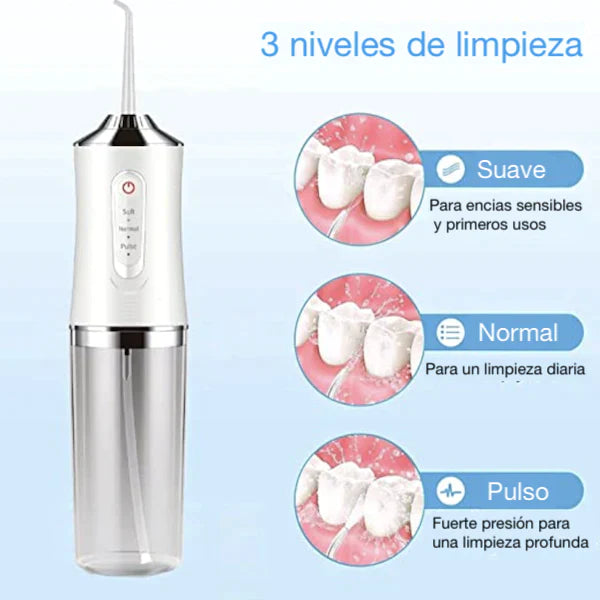 IRRIGADOR BUCAL LIMPIEZA PROFUNDA